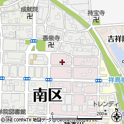 京都府京都市南区吉祥院東前田町5周辺の地図