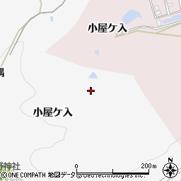 愛知県岡崎市箱柳町小屋ケ入周辺の地図