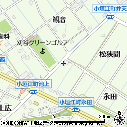 愛知県刈谷市小垣江町永田101周辺の地図
