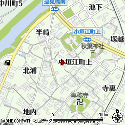 愛知県刈谷市小垣江町上51周辺の地図