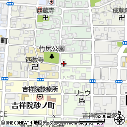 京都府京都市南区吉祥院東砂ノ町13周辺の地図