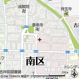 京都府京都市南区吉祥院東前田町6周辺の地図