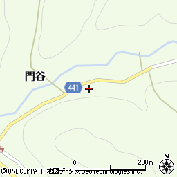 愛知県新城市門谷下浦76周辺の地図