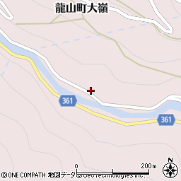 静岡県浜松市天竜区龍山町大嶺555-1周辺の地図
