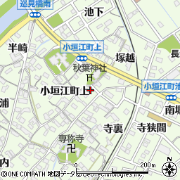 愛知県刈谷市小垣江町上35周辺の地図