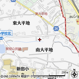 愛知県知多市八幡南大平地84周辺の地図