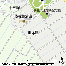 愛知県刈谷市高須町山ノ神周辺の地図