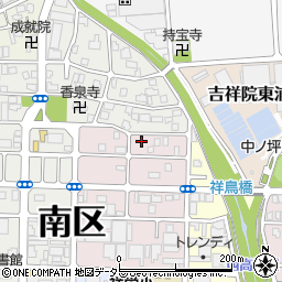 京都府京都市南区吉祥院東前田町18周辺の地図