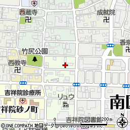 京都府京都市南区吉祥院東砂ノ町7周辺の地図