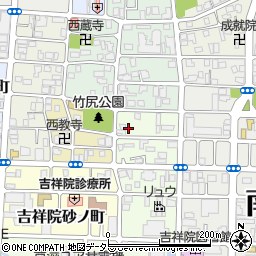京都府京都市南区吉祥院東砂ノ町11周辺の地図
