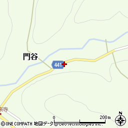 愛知県新城市門谷下浦78-1周辺の地図