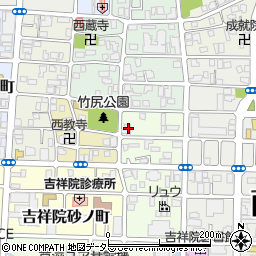京都府京都市南区吉祥院東砂ノ町12周辺の地図