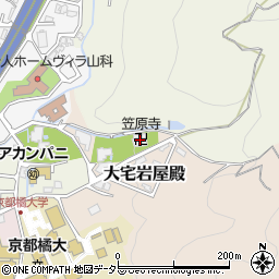 笠原寺周辺の地図