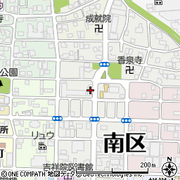 京都府京都市南区吉祥院前田町1周辺の地図