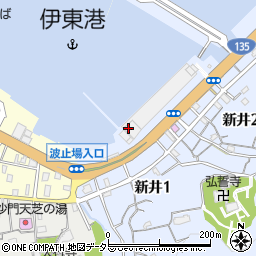 成田丸水産魚市場周辺の地図