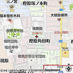 積慶園周辺の地図