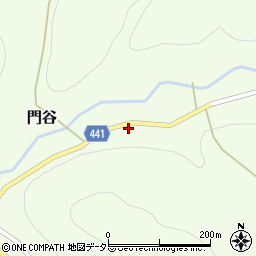 愛知県新城市門谷下浦73周辺の地図
