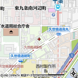 三星インキ京都支店周辺の地図
