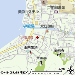 民宿長福荘周辺の地図