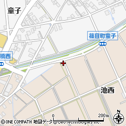 豊田安城自転車道周辺の地図