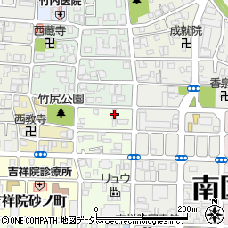 京都府京都市南区吉祥院東砂ノ町4周辺の地図