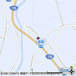 兵庫県三田市藍本2343周辺の地図