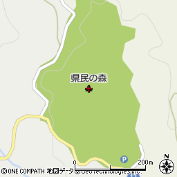 滋賀日産リーフの森（金勝山県民の森）周辺の地図