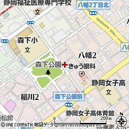 サンダイヤ株式会社　静岡営業所周辺の地図