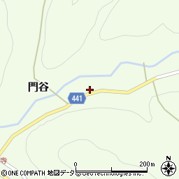 愛知県新城市門谷下浦11周辺の地図