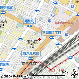 協和醗酵キリン株式会社　静岡営業所周辺の地図
