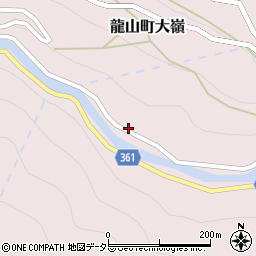 静岡県浜松市天竜区龍山町大嶺554周辺の地図