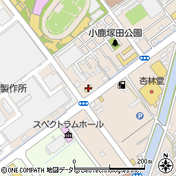 セブンイレブン静岡小鹿店周辺の地図