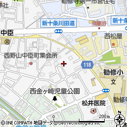 京都府京都市山科区勧修寺西栗栖野町165周辺の地図