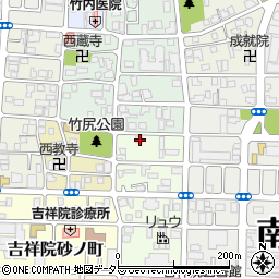 京都府京都市南区吉祥院東砂ノ町2周辺の地図