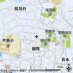 愛知県知多郡東浦町石浜庚申坊11周辺の地図