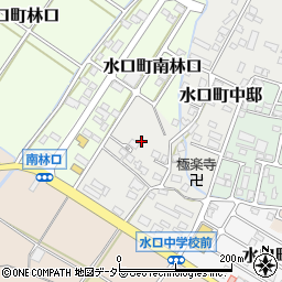 滋賀県甲賀市水口町中邸4周辺の地図