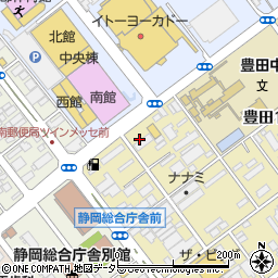 カラオケバンバン BanBan 静岡豊田店周辺の地図