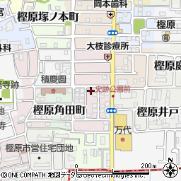 京都府京都市西京区樫原畔ノ海道1-100周辺の地図