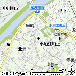 愛知県刈谷市小垣江町上71周辺の地図