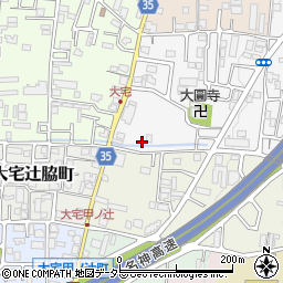 京阪バス株式会社　山科営業所周辺の地図