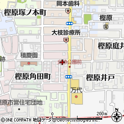 京都府京都市西京区樫原畔ノ海道1-34周辺の地図