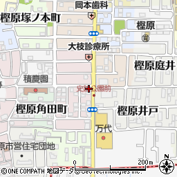 京都府京都市西京区樫原畔ノ海道9周辺の地図