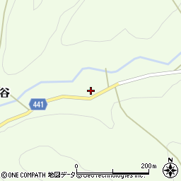 愛知県新城市門谷下浦周辺の地図
