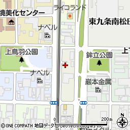 京都府京都市南区上鳥羽尻切町2周辺の地図