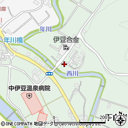 静岡県伊豆市下白岩1628周辺の地図