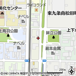 京都府京都市南区上鳥羽尻切町4周辺の地図