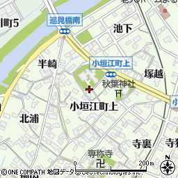 愛知県刈谷市小垣江町上86周辺の地図