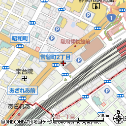朝日航洋株式会社　静岡支店周辺の地図