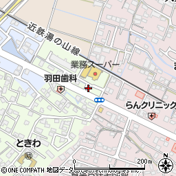 そば処心屋周辺の地図