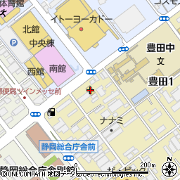 文具館コバヤシ豊田店周辺の地図
